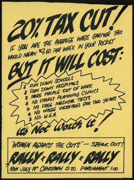 20% tax cut