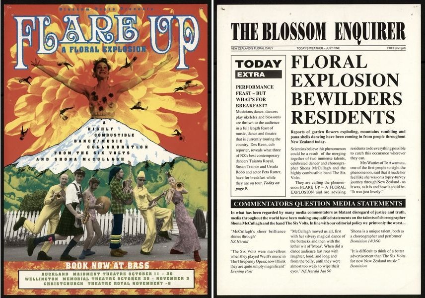 Flare up - a floral explosion / The Blossom Enquirer