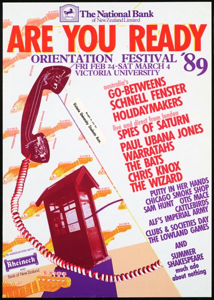 Are You Ready: Orientation festival '89, Fri Feb 24-Sat March 4, Victoria University.