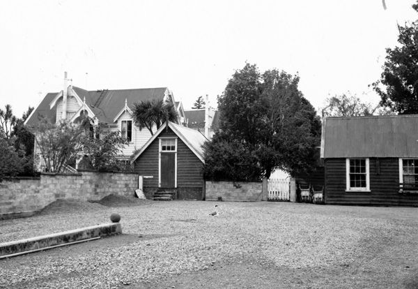 Buildings - Brancepeth Station, Wairarapa (Library from yard)