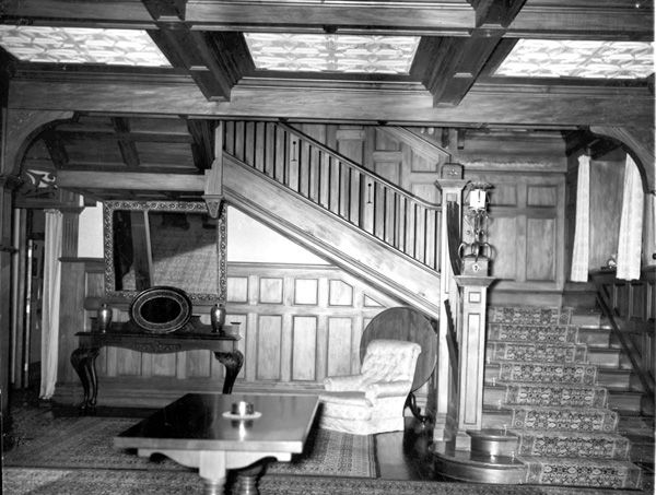 Interiors - Brancepeth Station, Wairarapa (interior of house)