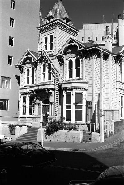 [The old Y.W.C.A. Boulcott Street at corner of Boulcott Avenue, Wellington]