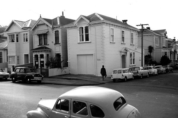 [Abel Smith Street, Wellington, Crosby Terrace on right]