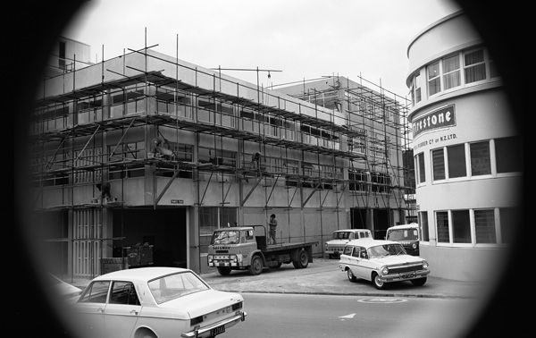 [Corner of Tory Street and Francis Place, Wellington]