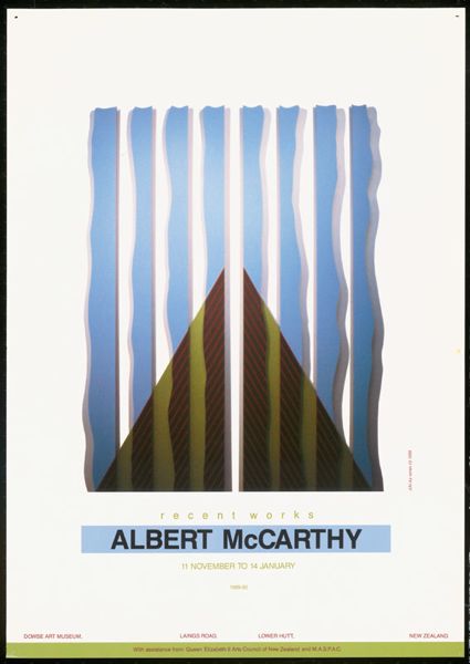 Albert McCarthy: Recent works, 11 November to 14 January 1989-90.